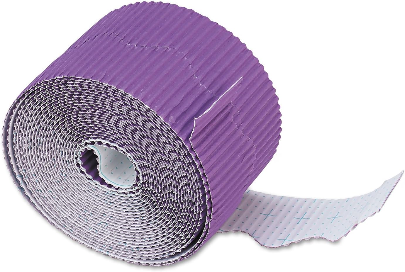 Pacon 37334 Bordette Decorative Border, 2 1/4-Inch x 50-Ft Roll, Violet (Pack of 6)