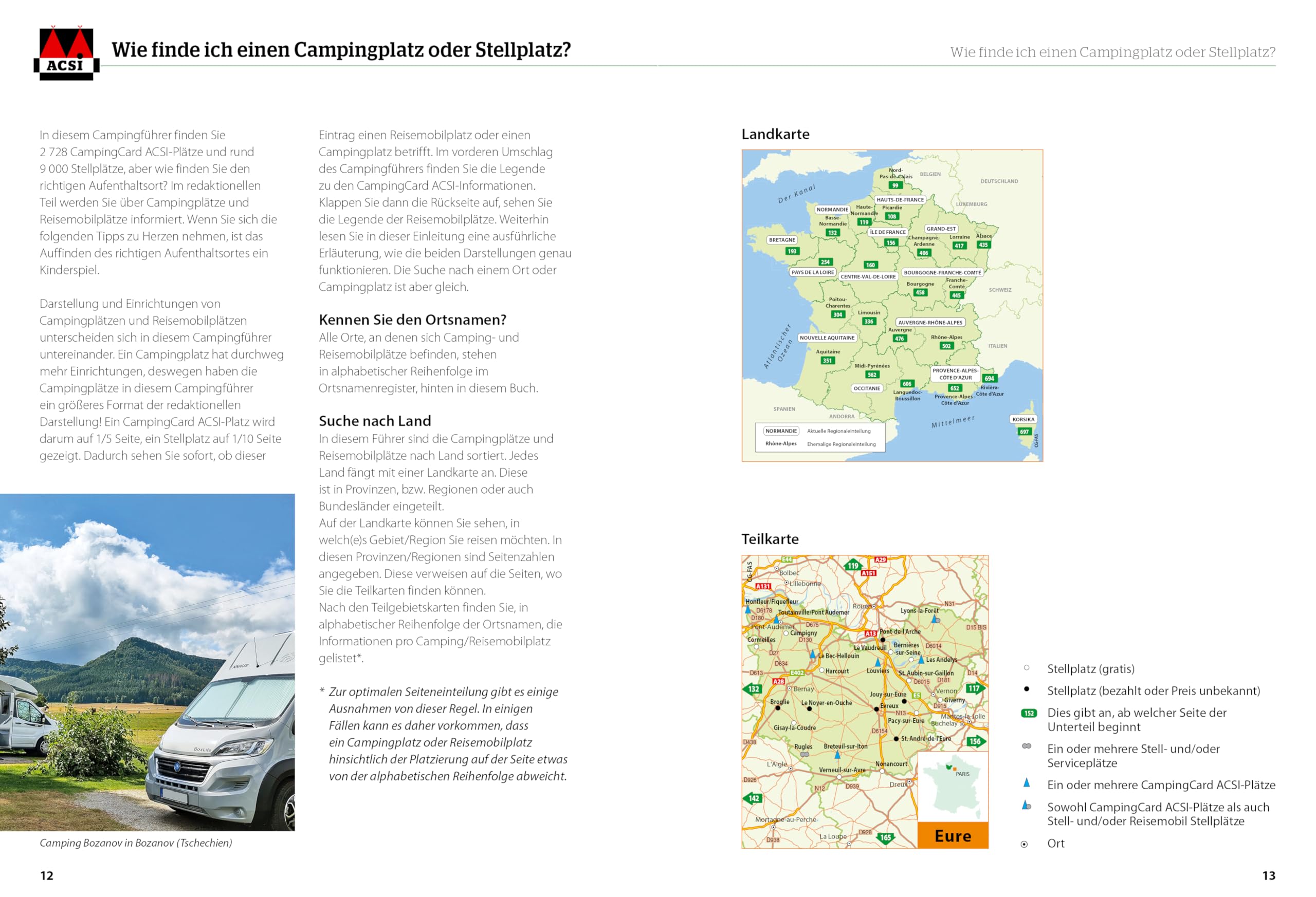 ACSI CampingCard & Stellplatzführer 2026: Bestehend aus 2 Bänden inkl. ACSI CampingCard Ermässigungskarte (Hallwag ACSI Campingführer)
