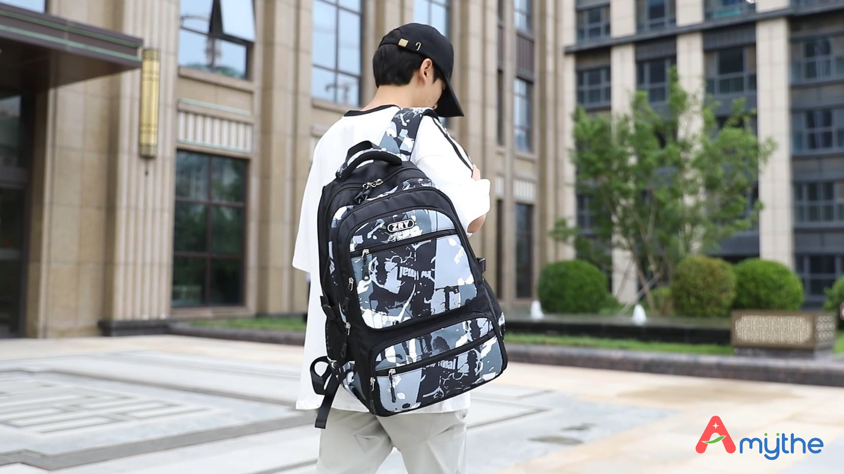 Set 3 Zaini Amythe Per Ragazze E Adolescenti – Zaino 25L, Borsa Tracolla E Astuccio, Impermeabile, Leggero, 15.6 Pollici, Nero-rosa