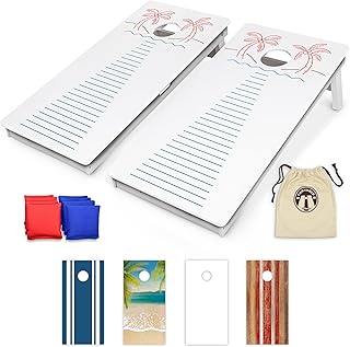 GoSports 4 x 2 ft Resort Collection All Weather Cornhole Boards - Choose...