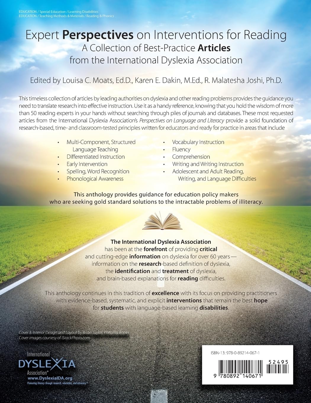 Expert Perspectives on Interventions for Reading: A Collection of Best-Practice Articles from the International Dyslexia Association