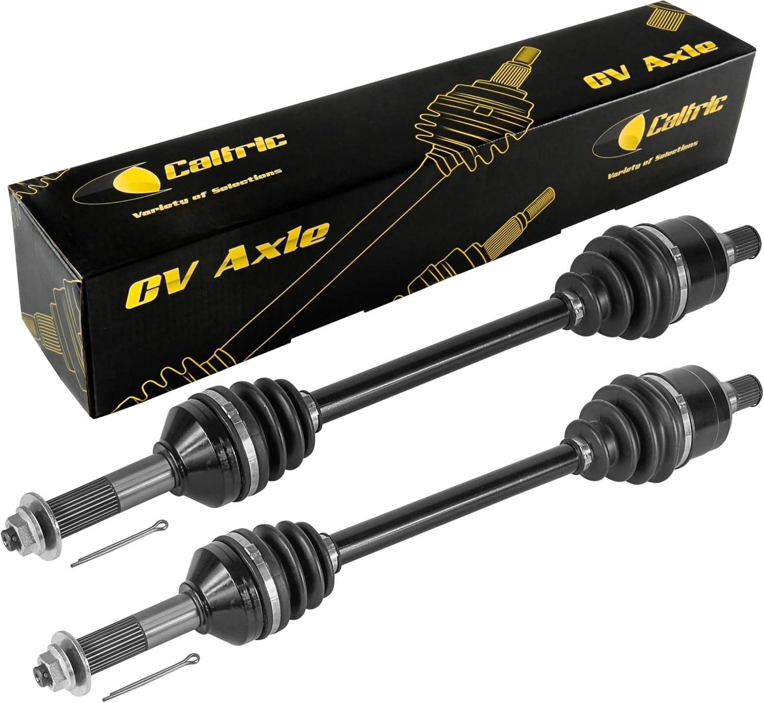 Caltric 2x Rear CV Axle Compatible with Kawasaki Teryx 800 KRF800 2014-2015 / Teryx 4 800 KRT800 2014-2015