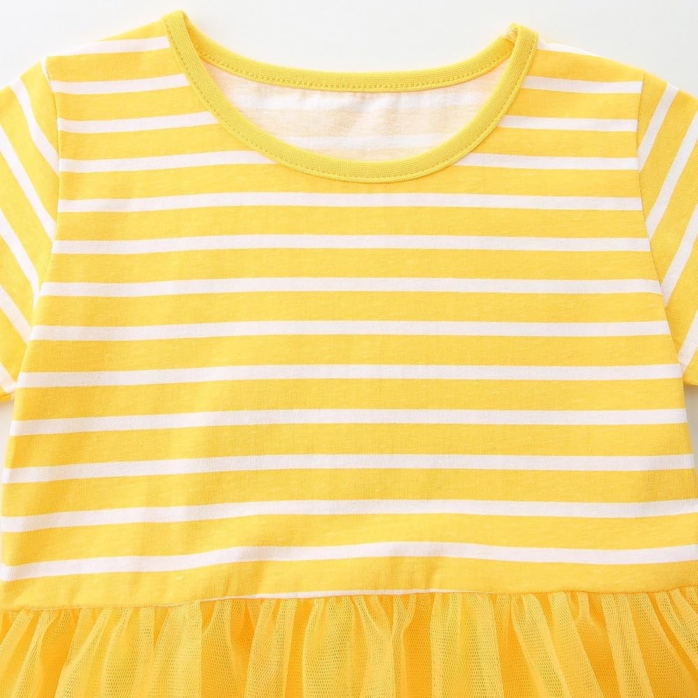 Vestido De Malla Para Niña 2025 - Diseño Elegante Y Divertido, Tejido Suave Y Elástico | Ideal Para Fiestas, Colegio Y Juego