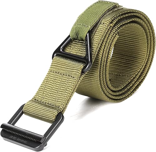 CINTURÓN RIGGERS Navy SEAL Diseñado, probado y garantizado Cinturón de seguridad de caza de nailon resistente EDCCCW