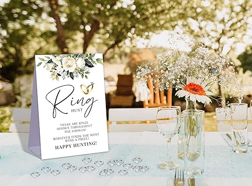 Miniatura 3 de Juego de caza de anillos bohemios, decoración de despedida de soltera, juego de ducha de boda, juegos de fiesta de compromiso, búsqueda del tesoro