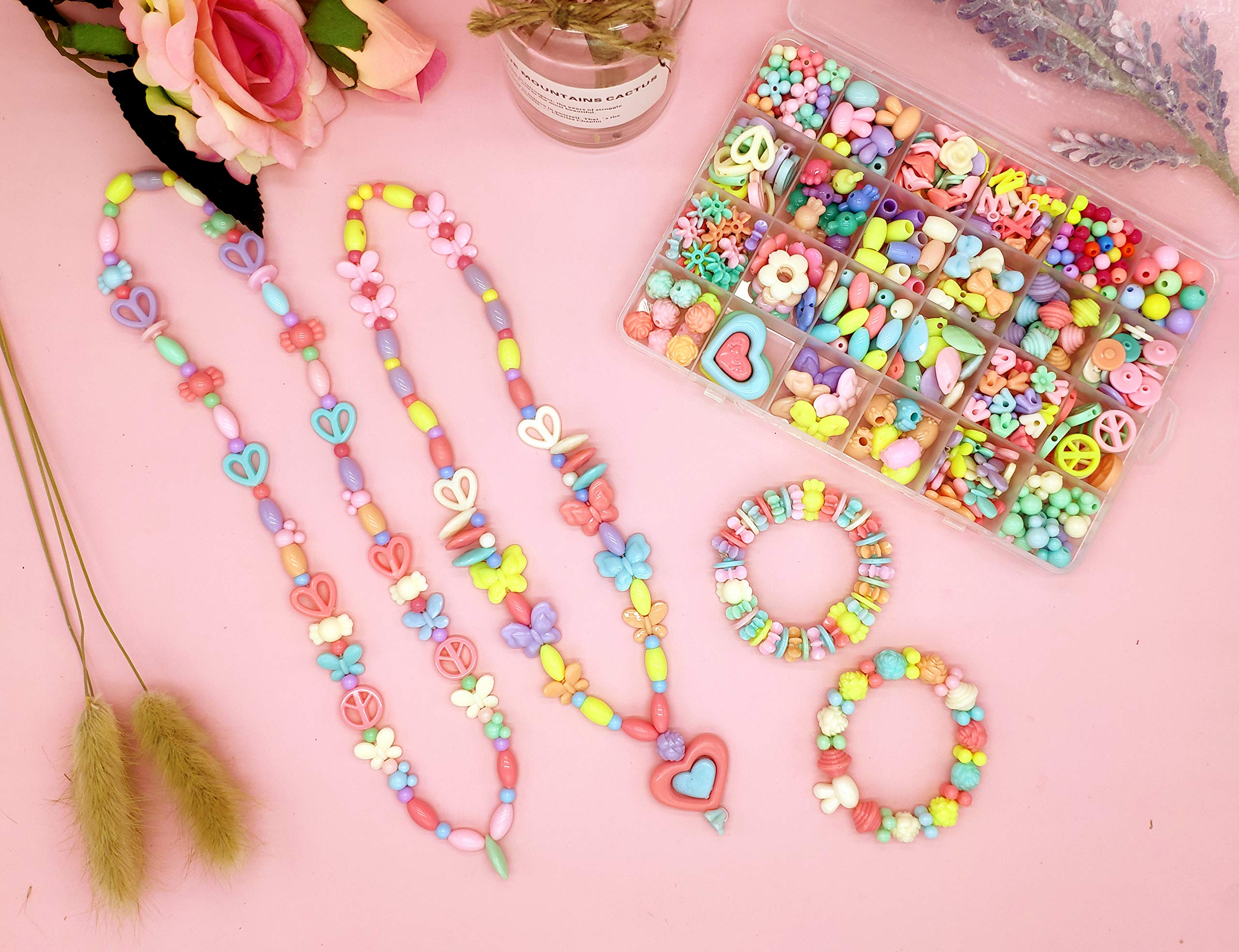 Amazon | BIGMEOW 女の子 ビーズ アクセサリーキット キッズ おもちゃ