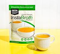Vista 3 de InstaBroth, caldo de hueso en polvo con pasto, colágeno criado en pastos y gelatina, 0.4 onzas de proteína (6.4 onzas) (sabor a pollo)