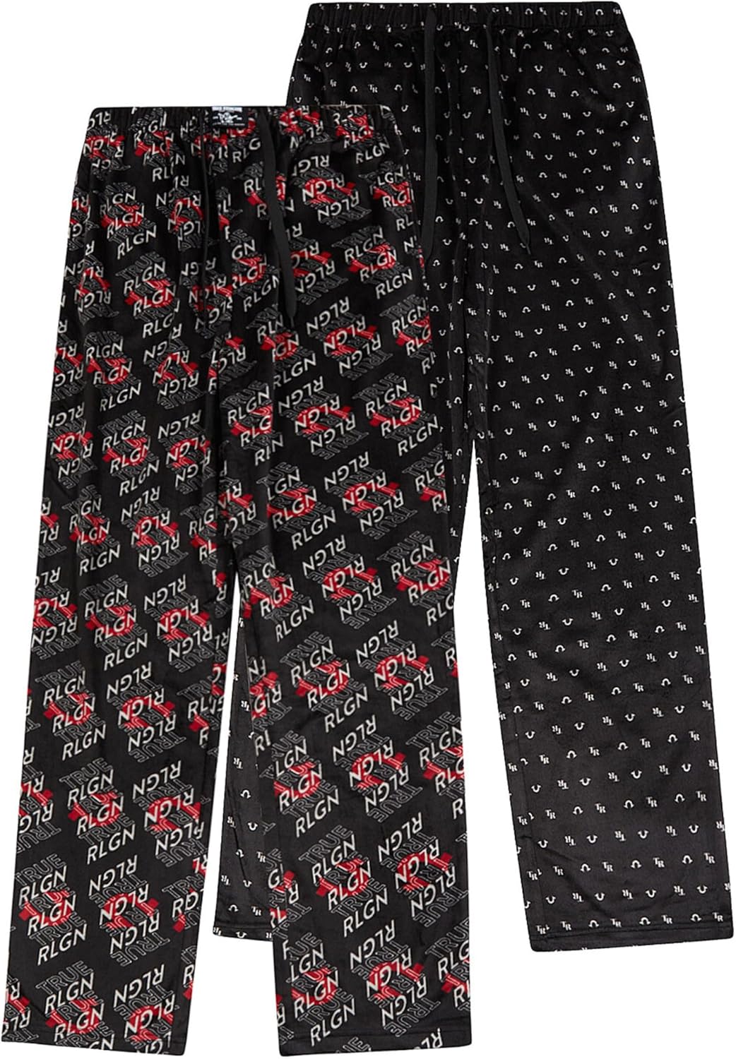 True Religion 2 Pack Fleece Pajama Pants for Men, PJ Pants Men’s Sleepwear - Image 2