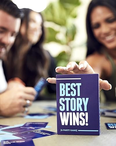 Miniatura 6 de Mejor historia gana [un juego de fiesta] de jugosos iniciadores de conversación. Solo historias reales | Oferta Prime | Ideal para la noche de