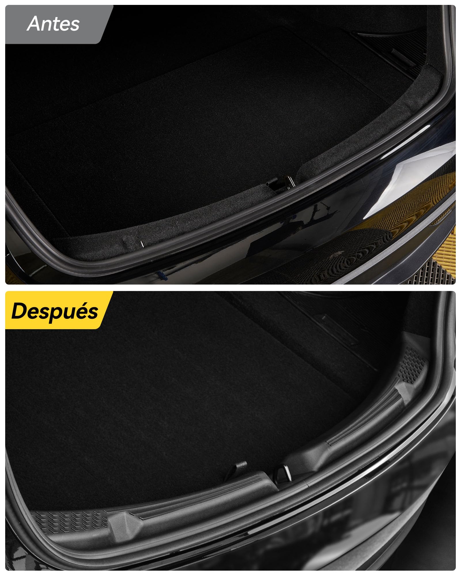 3W 5 piezas de protección de umbral de puerta para Tesla Model 3 Highland 2024-2026 Pedal de puerta delantera y trasera y espacio de carga, protección contra chispas TPE, protección contra chispas en