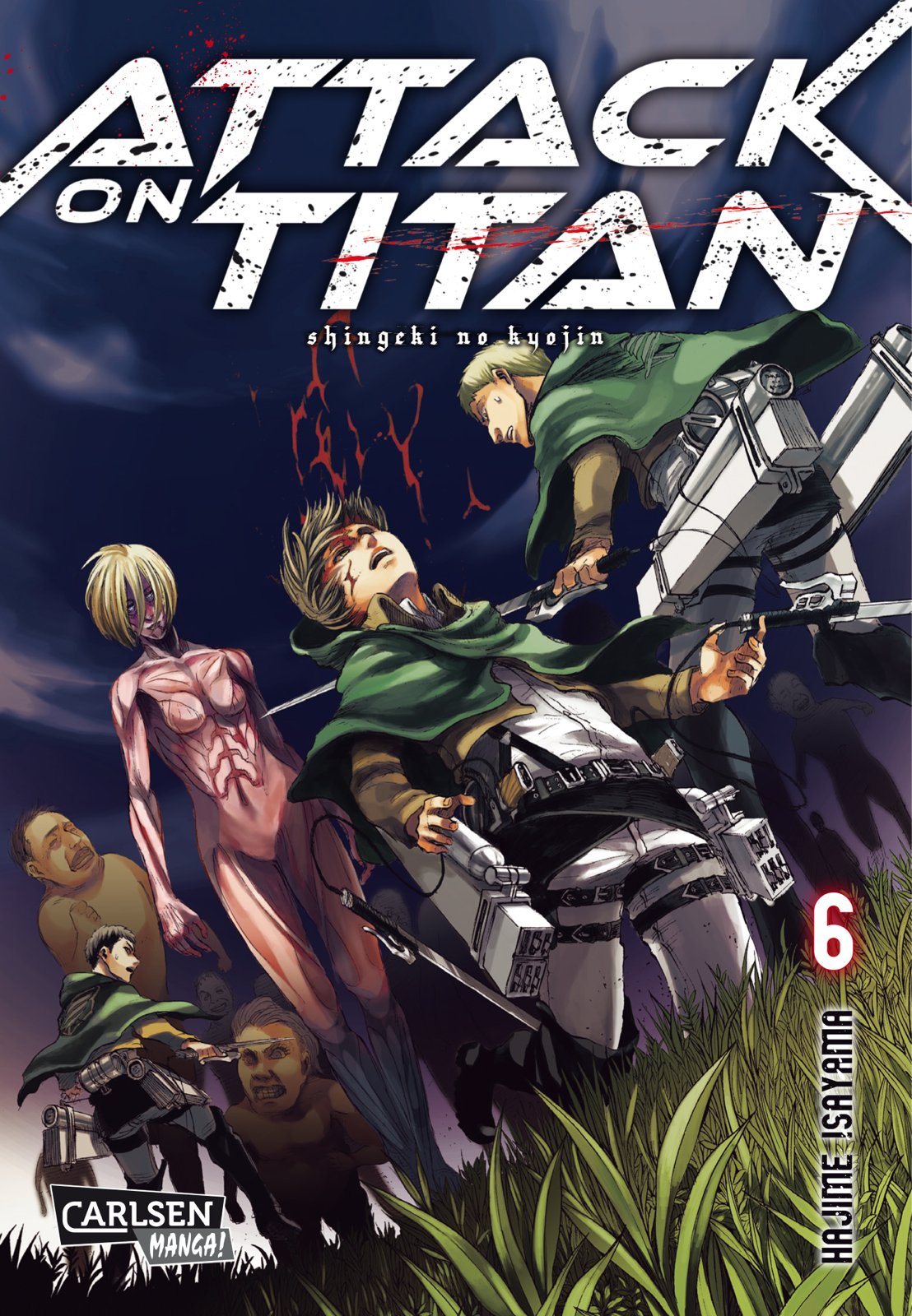Attack on Titan 06: Atemberaubende Fantasy-​Action im Kampf gegen grauenhafte Titanen: 6