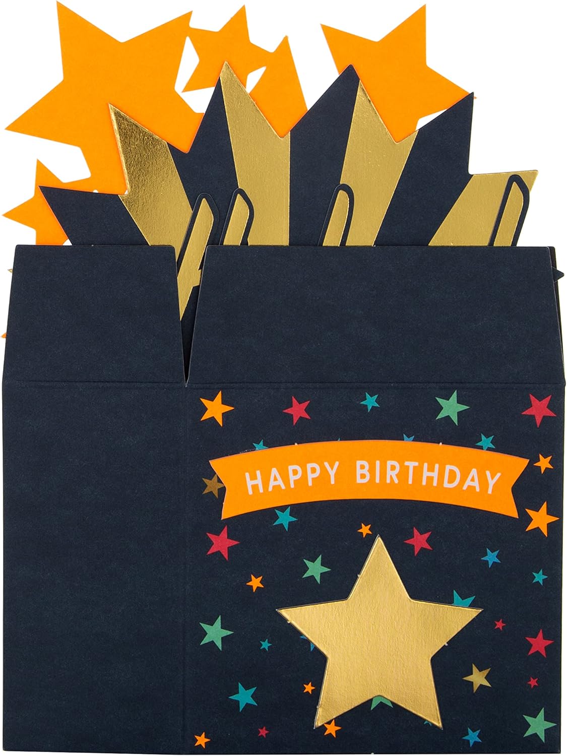 Hallmark 3D Birthday Card for Husband - Open Present Design
