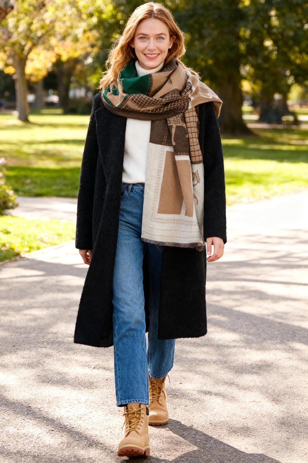 Winter Pashmina Shawl Wraps for Women Silky Scarfs Travel Blanket for Evening Dress Wedding
