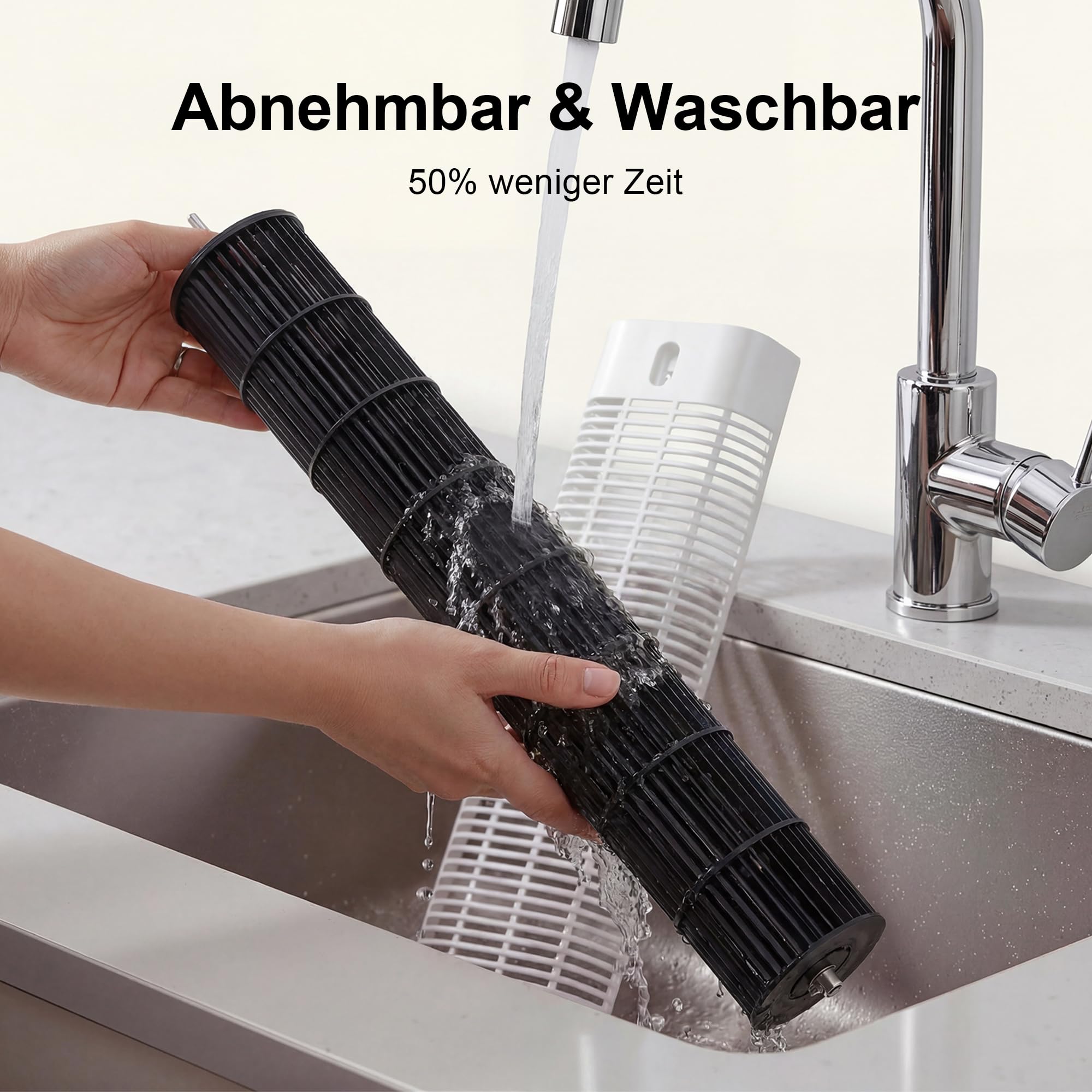 Turmventilator Sehr Leise, 7,3 m/s Starkwind & 30 dB Nachtmodus Ventilator Leise, 90° Oszillation, 6 Stufen, 12H Timer, Standventilator mit fernbedienung für Schlafzimmer, Büro