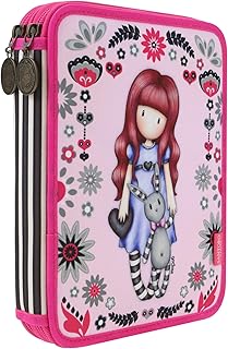 Santoro Gorjuss - Plumier Doble, Portamonete Unisex - Bambini e ragazzi