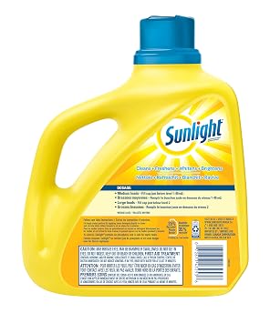 Sunlight Liquid Laundry Detergent Morning Lemon Fresh (100 loads, 4.0L)