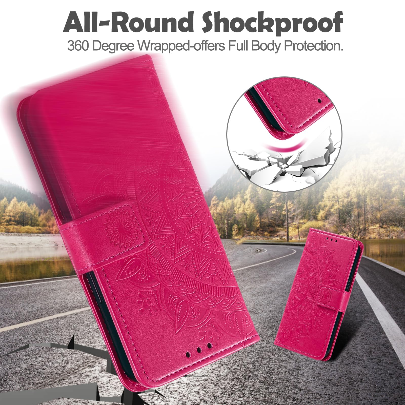 Asuwish Cover per Xiaomi Redmi Note 10 Pro/10Pro Max con Cordino e Pellicola Vet
