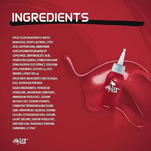 Miniatura 25 de Splat Rebellious Colors Kit para colorear el cabello, Berry Blast