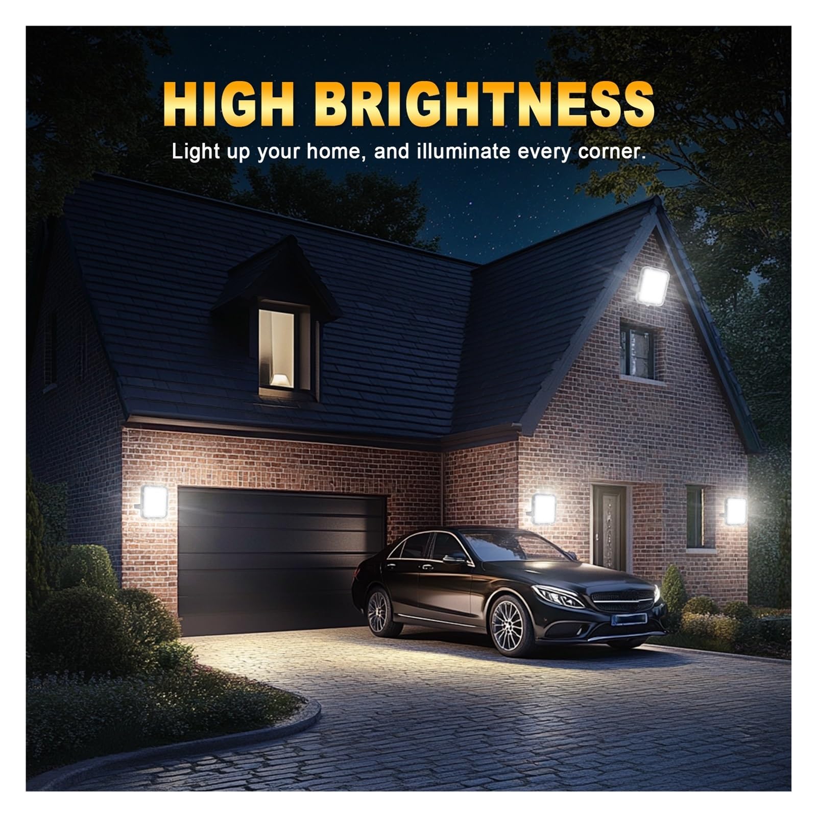 30W 50W 100W 150W 200W 300W 400W LED Światło Halogenowe Reflektor Street Garden Kinkiet Oświetlenie Zewnętrzne IP66 Super Jasne OszczęDzanie Energii(50W)