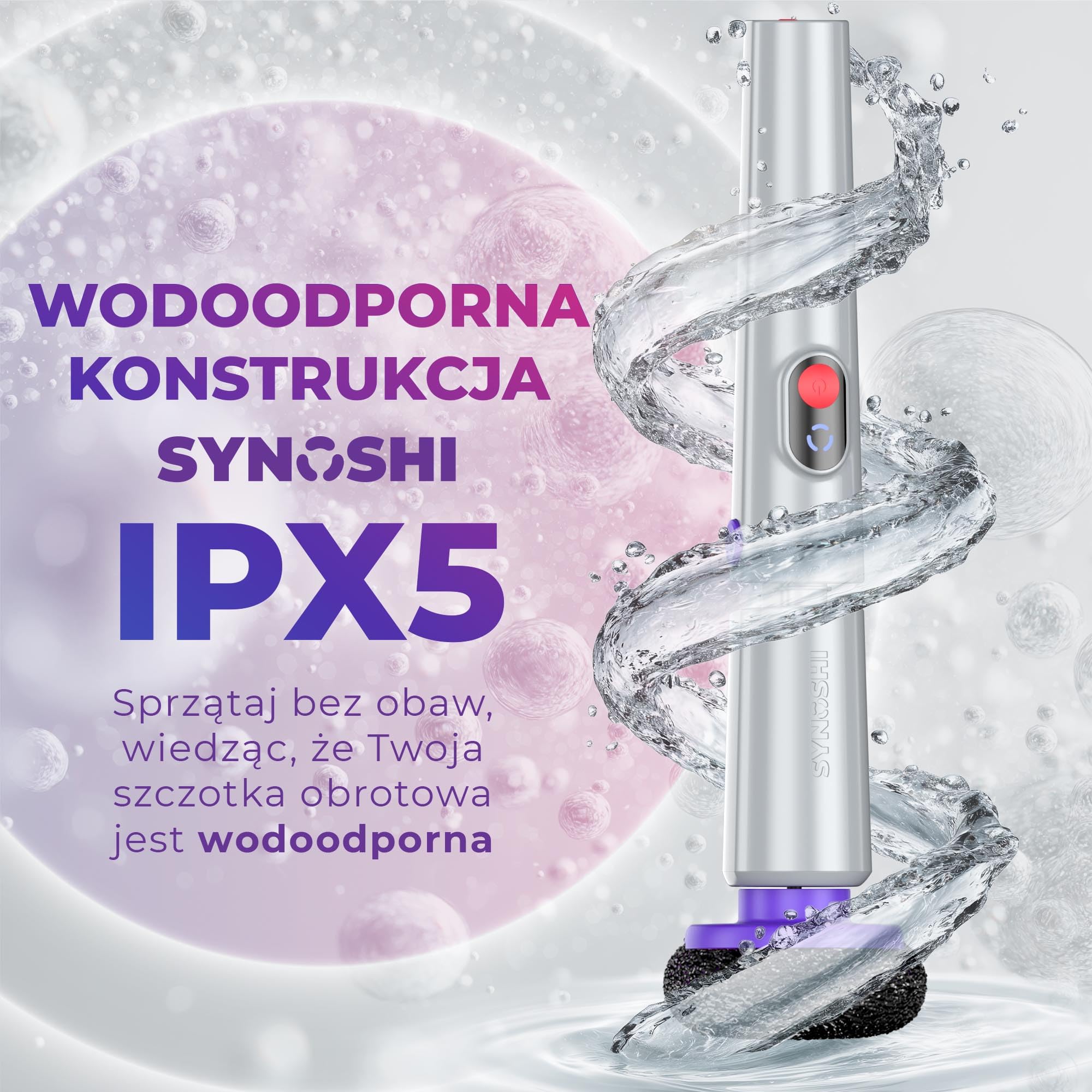 Synoshi Pro Stalowa Głowica do Szczotki Elektrycznej 2 Szt | Do grilla, rdzawych powierzchni i twardych zabrudzeń.