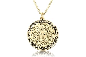 Medusa's Heirlooms: A Timeless Classic of Greek Mythology Etched in Silver or Gold