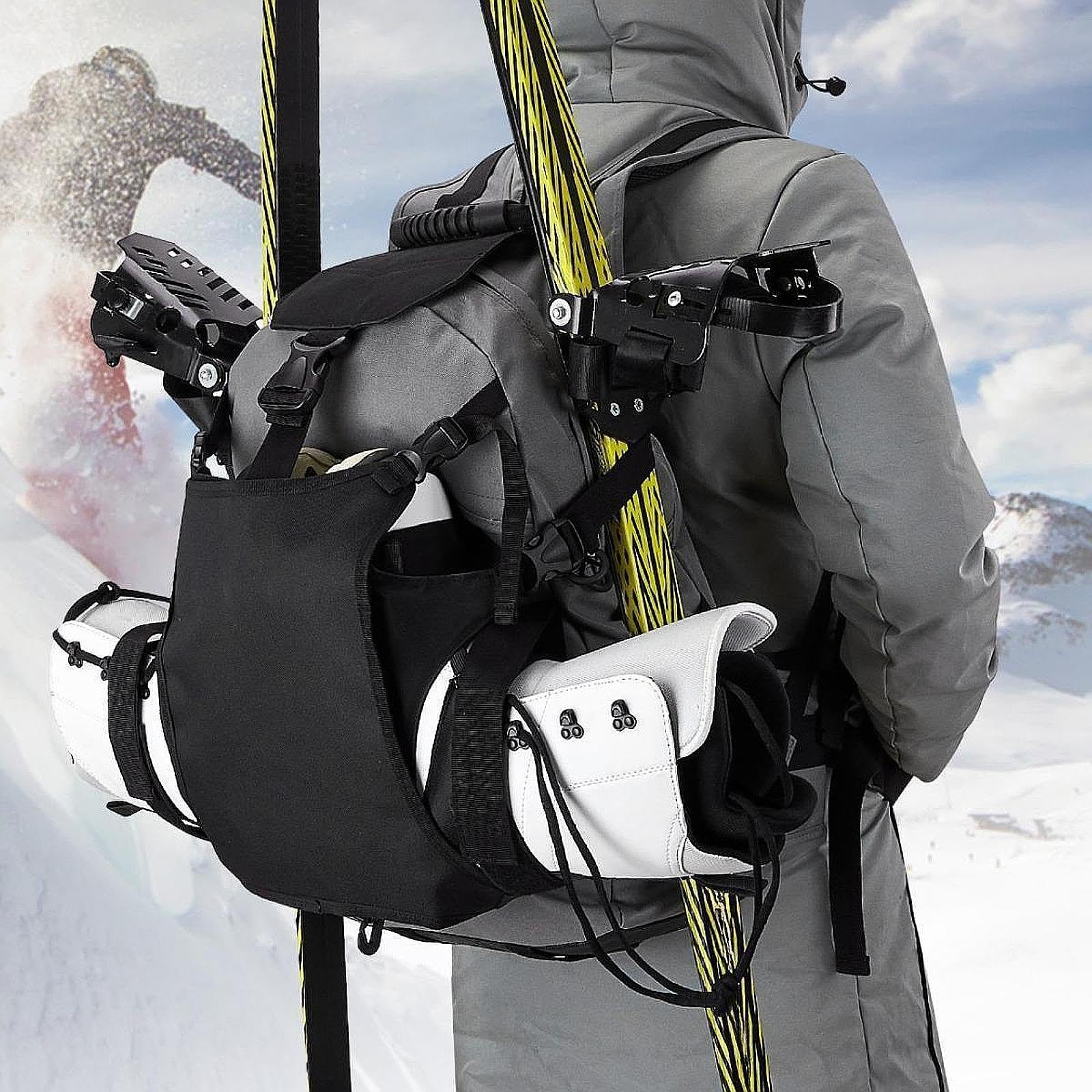 Zaino da sci, borsa da ciclismo, per viaggi, casco multiuso, scarponi da alpinismo, per campeggio, sport, fitness, escursionismo