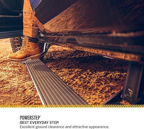 Miniatura 3 de AMP Research 76141-01A PowerStep - Estribos eléctricos Plug N Play System para Ford F-150 2009-2014 todas las cabinas negro grande