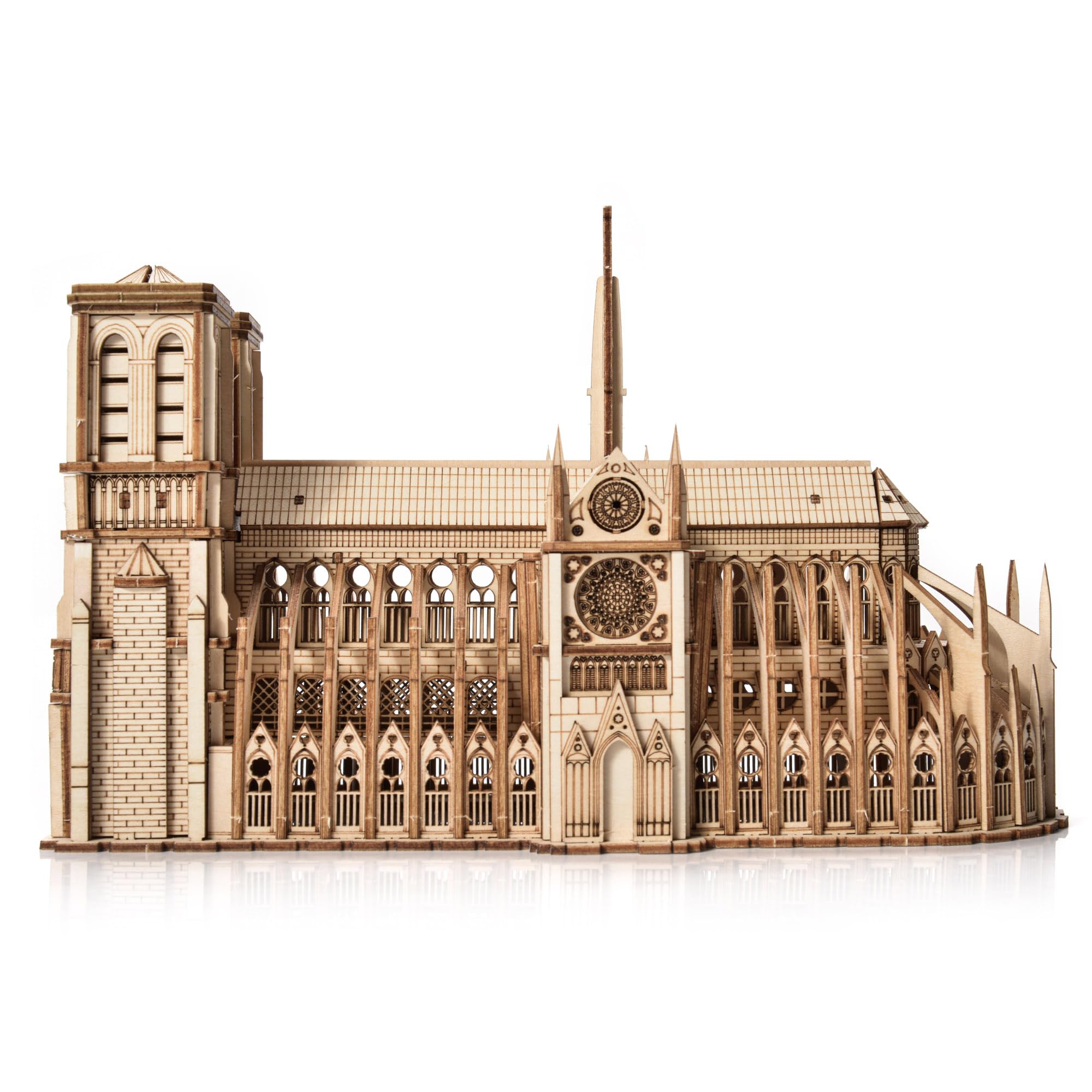 little story Puzzle in legno Educativo Modello 3D Set Do Self Per Bambini Adulti Regalo (Notre Dame)