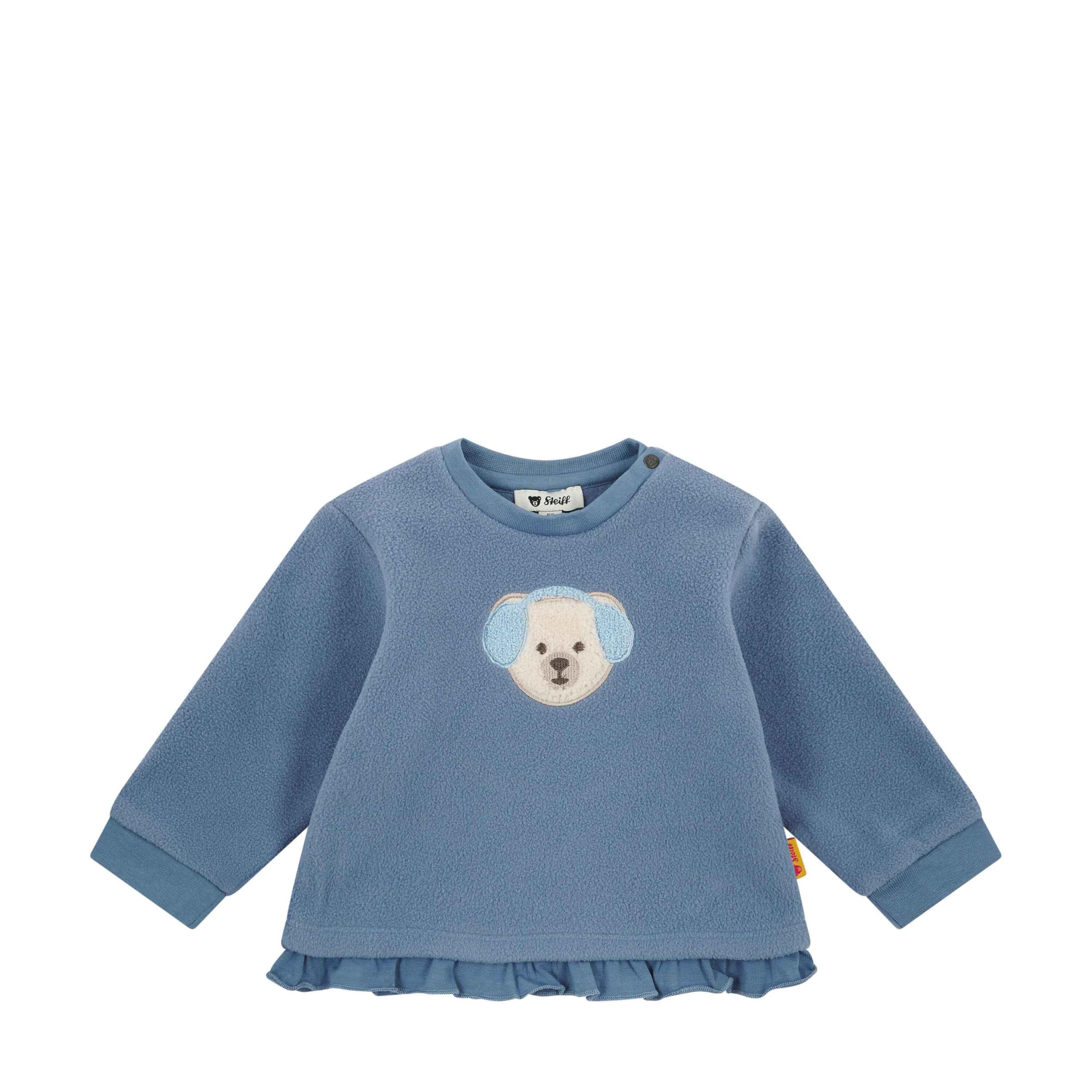 Steiff Baby - Mädchen Sweatshirt Sweatshirt (1er Pack)