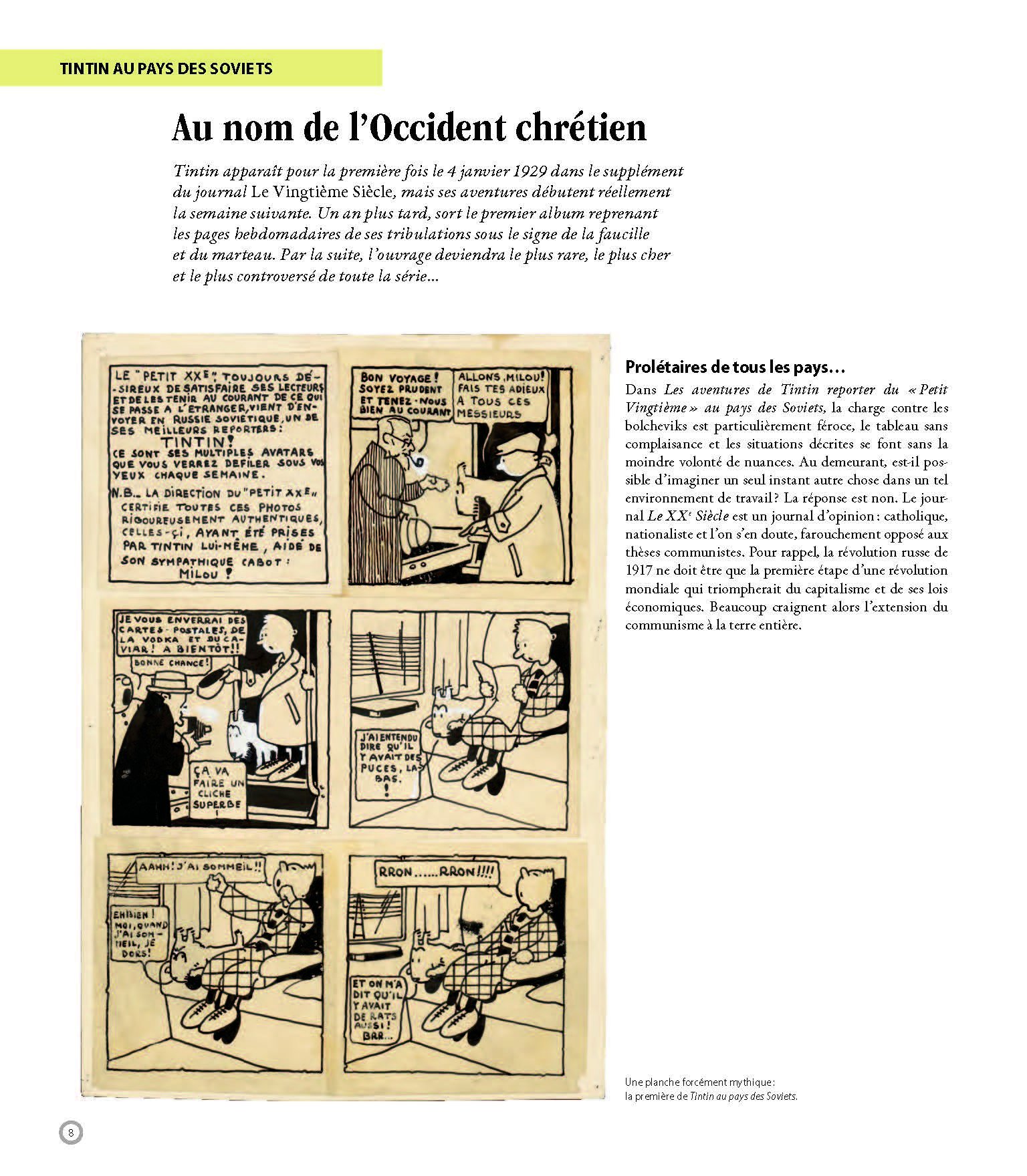 Les trésors de Tintin: 22 fac-similés rares extraits des archives d'Hergé