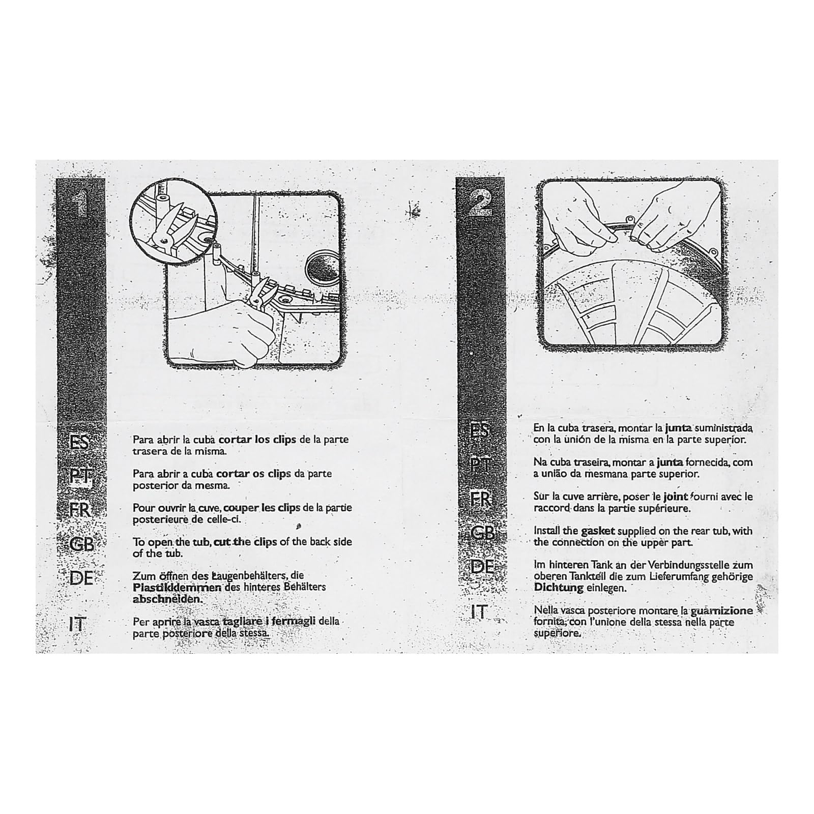 LUTH Premium Profi Parts Kit de roulements compatible avec Bosch 00172686 Joint d'arbre 35 x 72 x 10/15,2 Roulement à billes 6205z 6306 pour machine à laver