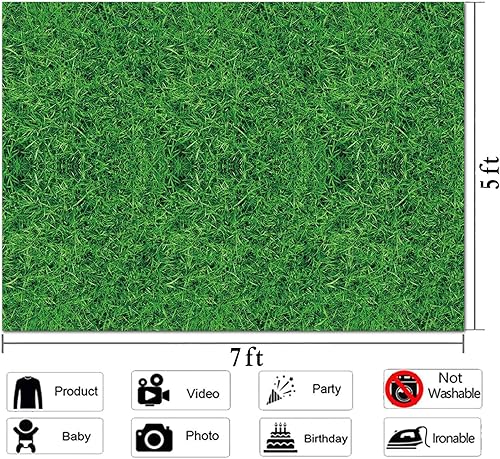 Miniatura 6 de Fondos de fotografía de césped verde natural, primavera, realista, césped, fotografía, fondos para recién nacidos, baby shower, boda, fiesta de