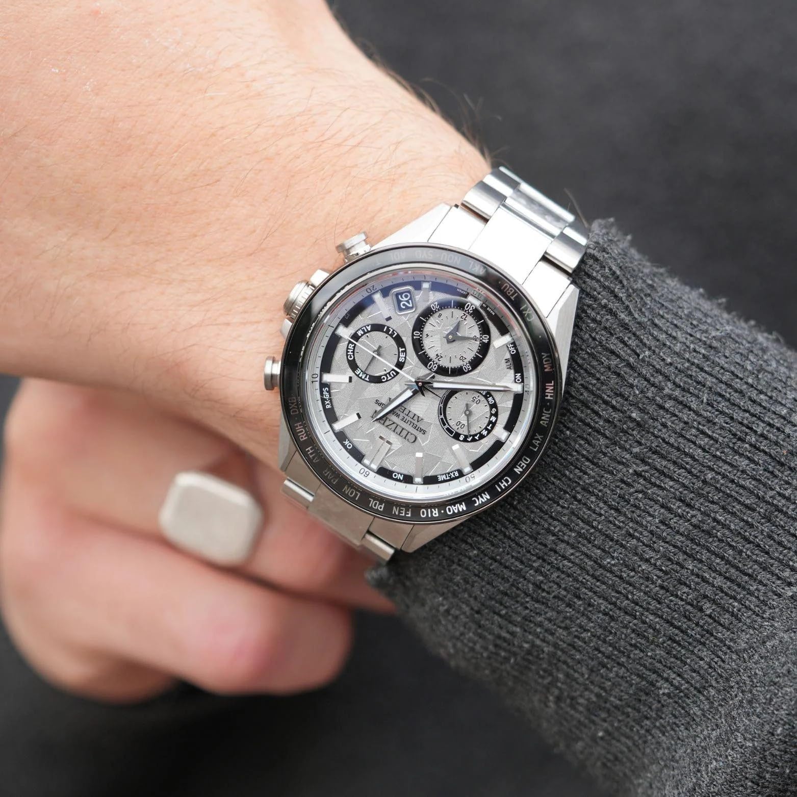 Citizen Satellite Wave Uhr CC4076-65A Attesa