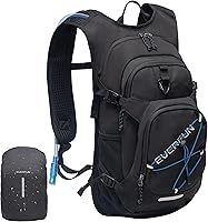 EVERFUN 18L Hydration Backpack with 2L/3L Insulated Bladder - Lightweight Pack for Hiking, Biking, Running, Men Women