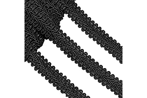 Gimp Braid Trim by the Yard: A Versatile Trim for Upholstery, DIY, and Decoration