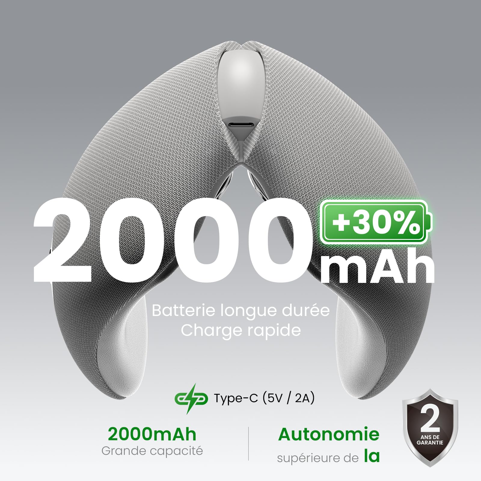 BOB AND BRAD EYEFLOW masseur oculaire avec chaleur et froid, masque massage yeux à compression froide semi-conductrice pour soulager la migraine, sécheresse et fatigue, cadeau pour hommes femmes