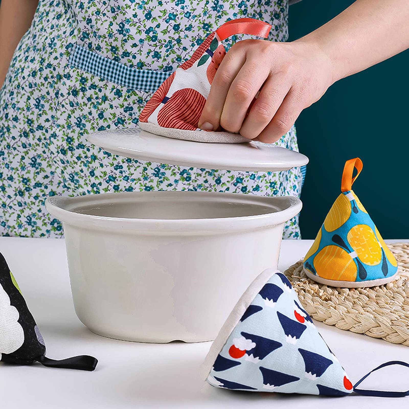 hirari花シャーベットオレンジふかふか(保温調理)鍋保温カバー＋三角鍋つかみ s4801289.jpg