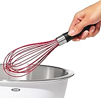 Vista 6 de OXO Good Grips - Batidor de silicona (9 pulgadas), color rojo