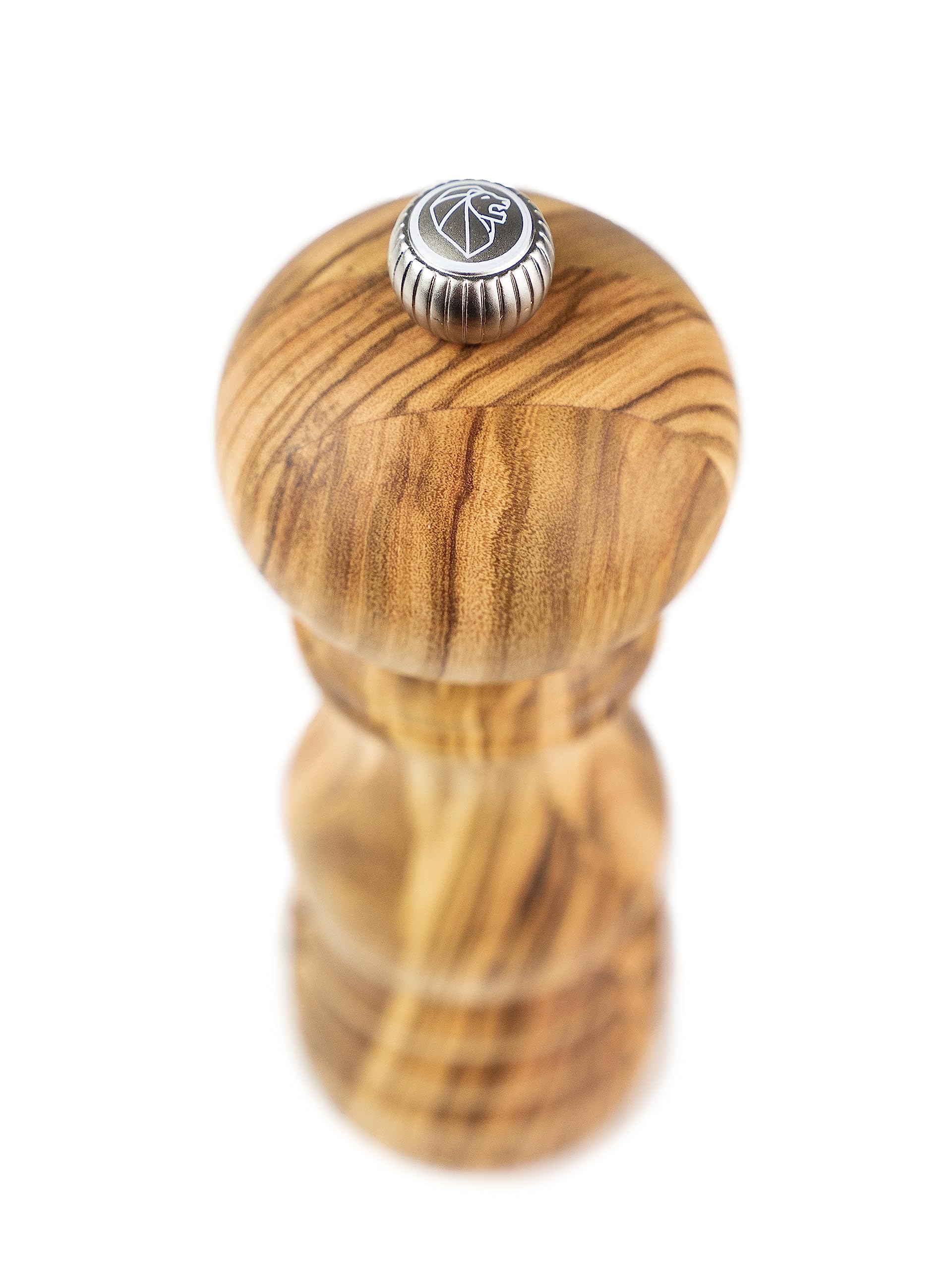 PEUGEOT - Moulin à Sel Paris 18 cm - Réglage Classique - En Bois d'Olivier Labellisé PEFC - Fabrication Française
