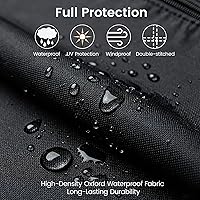 Vista 3 de MaWGcowerd Folding Treadmill Cover - Dustproof and Waterproof Oxford Cloth Sunscreen Cover