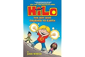 Hilo Book 1: The Boy Who Crashed to Earth: A Graphic Novel for Kids