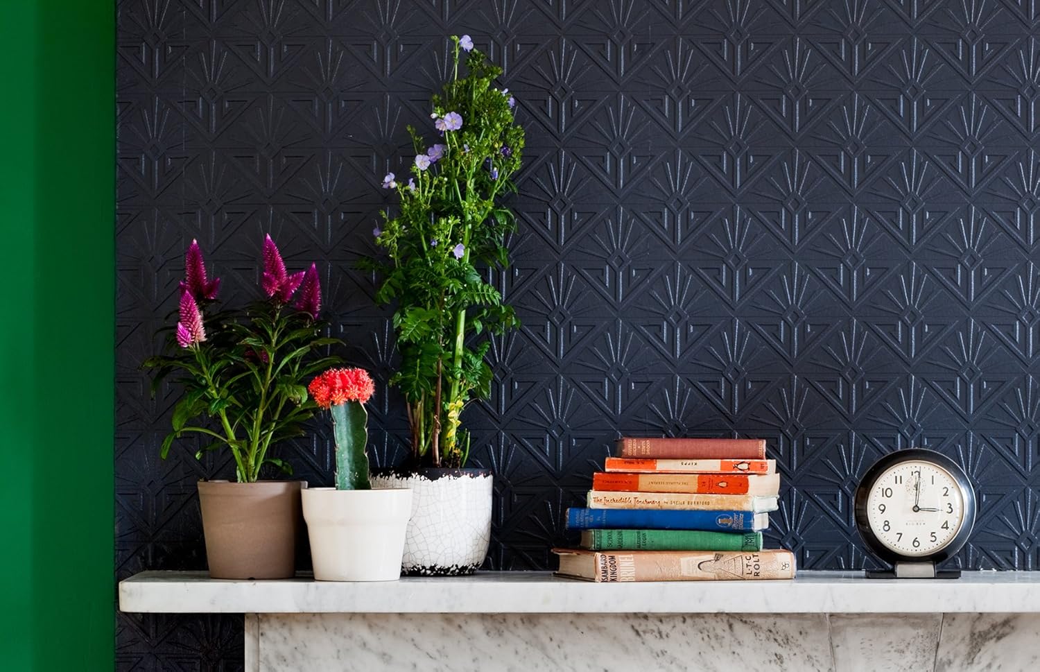 Brewster RD576 Deco Paradiso Luxury Vinyl Wallpaper, Paintable