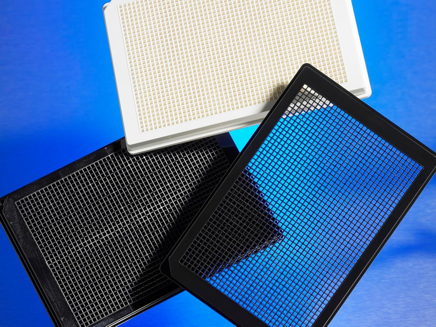 Corning 7247 Polystyrene 1536 Well High Base Non-Treated MicroPlate, White Without Lid, Nonsterile (Pack of 50)