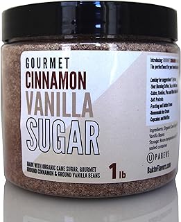 Bakto Flavors Gourmet Cinnamon Vanilla Sugar - 1 lb Jar