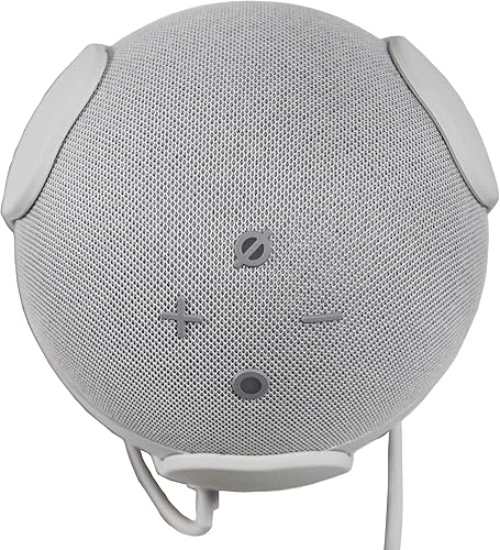 Miniatura 2 de Made For Tienda Wall Mount, White, for Echo Dot (4th generation)