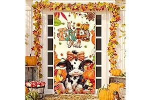 Fall Foliage Frontage: "It's Fall Y'all" Banner Adds Warmth to Your Doorway