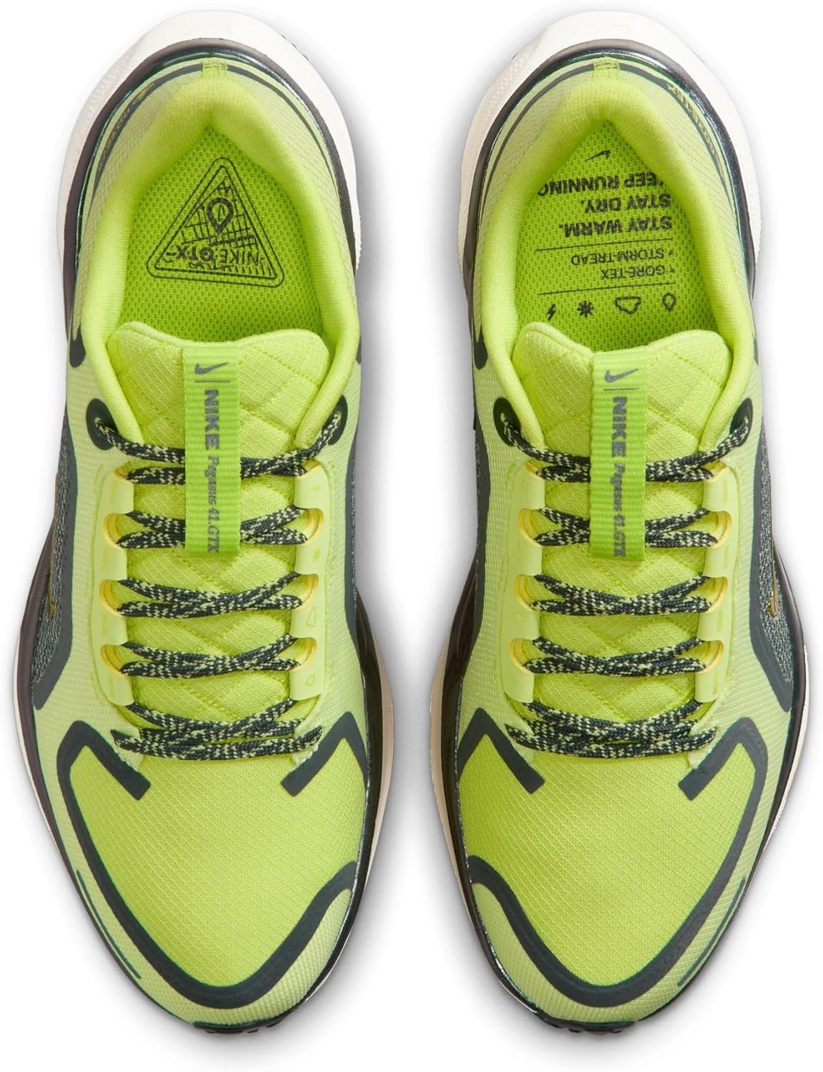 Nike Pegasus 41 Gore-TEX Women's Waterproof Road Running Shoes (Cyber/Light Lemon Twist/Phantom/Seaweed)