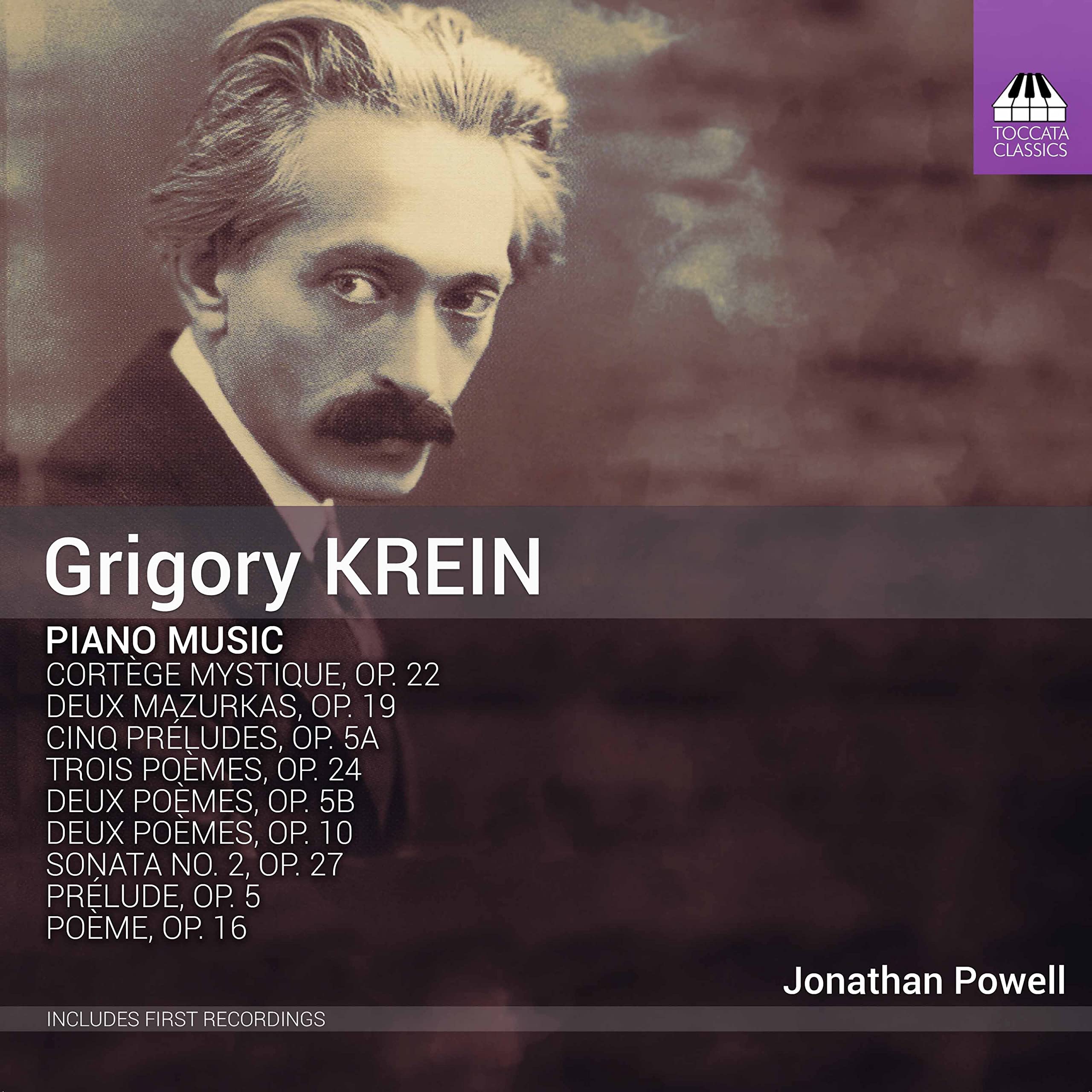 Powell Grigory Krein: Piano Music CD New 5060113445810