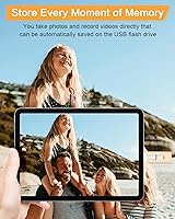 Vista 5 de 256GB USB Flash Drive for Phone and Pad, Photo Stick High Speed External USB Thumb Drives Photo Storage Memory Stick for Save More Photos and Videos