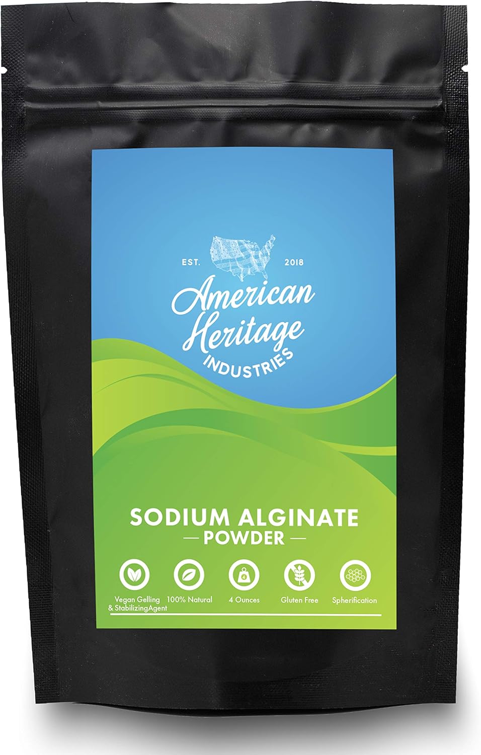 Poudre d'alginate de sodium pur Alginate de sodium de qualité